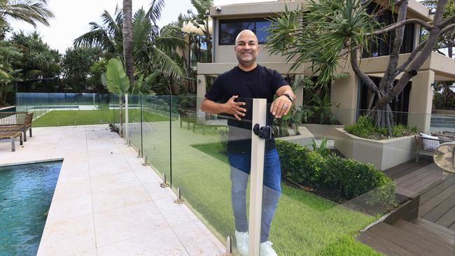 Real estate principal Amir Mian says you can’t get a better location in Mermaid Beach. Pic Adam Head