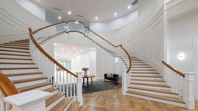 How’s that for a staircase? Supplied by Williams Real Estate.