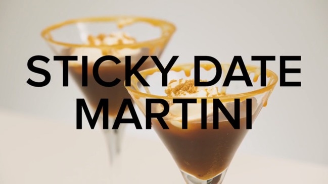 Sticky date martini