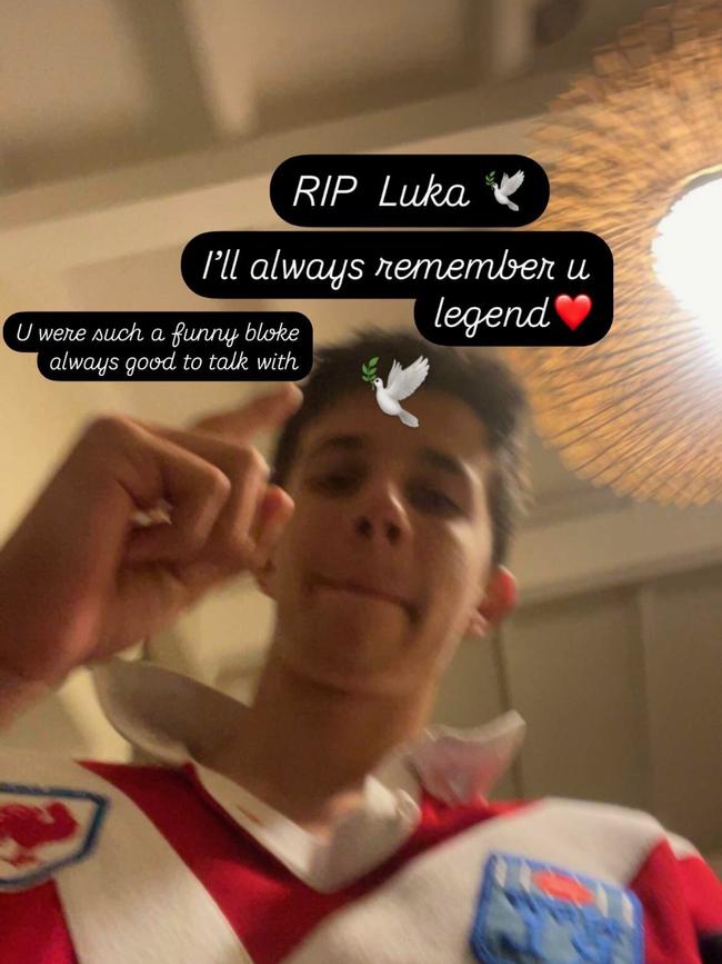 Tributes began pouring in to social media. Picture: Instagram