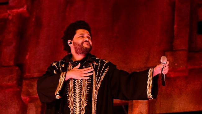 The Weeknd plays at Sydney Olympic Park, Must credit Gregg Porteous