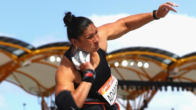 Through to the final ... Valerie Adams. Photo: Getty Images