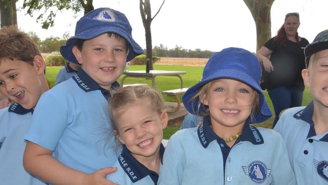 Will Todd, Brodie Todd, Mirren Bryant and Lacey Preston, Charleville School of Distance Education Kickstart Conference 2019.