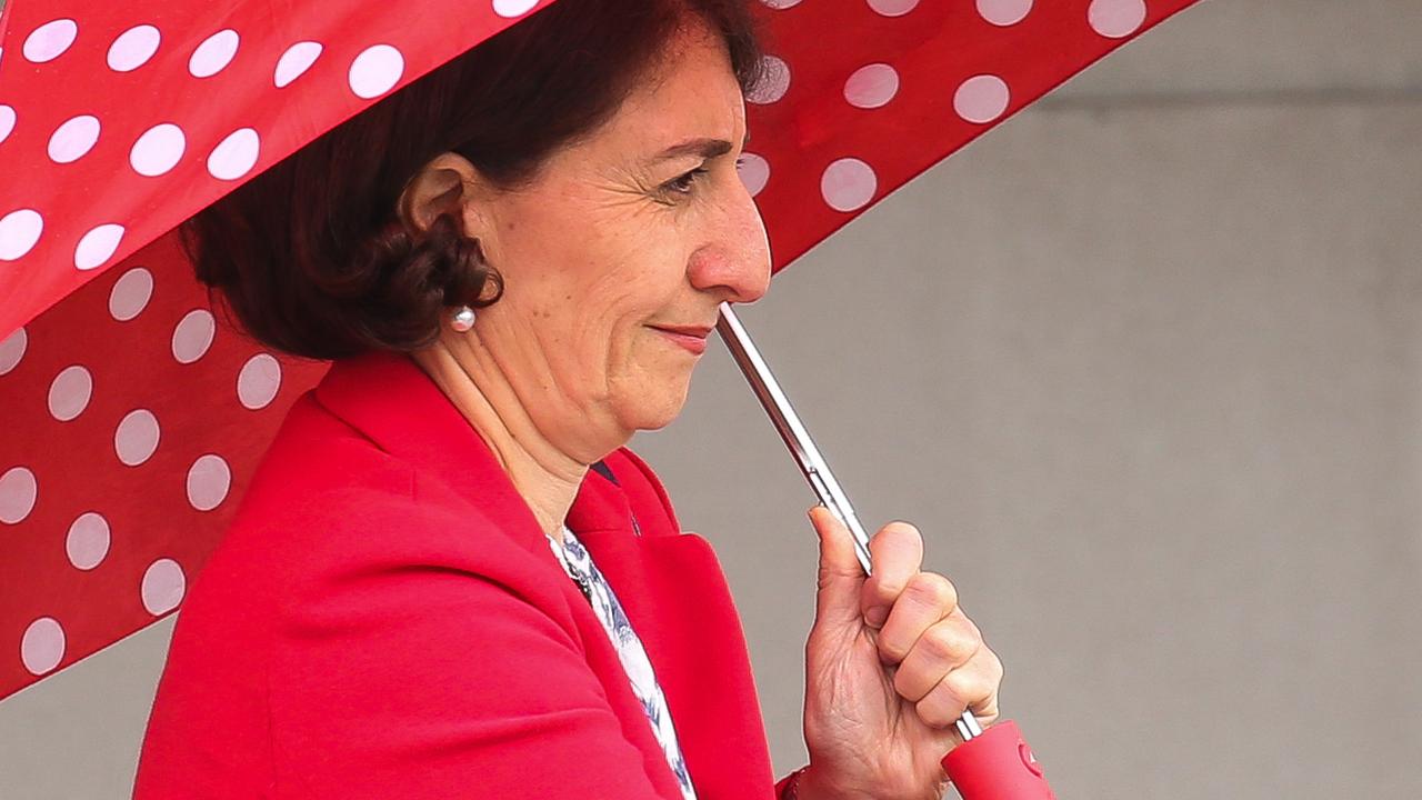 SYDNEY, AUSTRALIA - NewsWire Photos, NOVEMBER 23 2021: Former NSW Premier Gladys Berejiklian is seen outside her electoral office in Sydney. Picture: NCA Newswire / Gaye Gerard