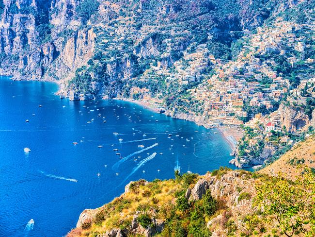 ESCAPE: Amalfi Coast, Renata Gortan -  View from Path of Gods to Positano and Tyrrhenian sea, Amalfi coast, Italy  Picture: Istock