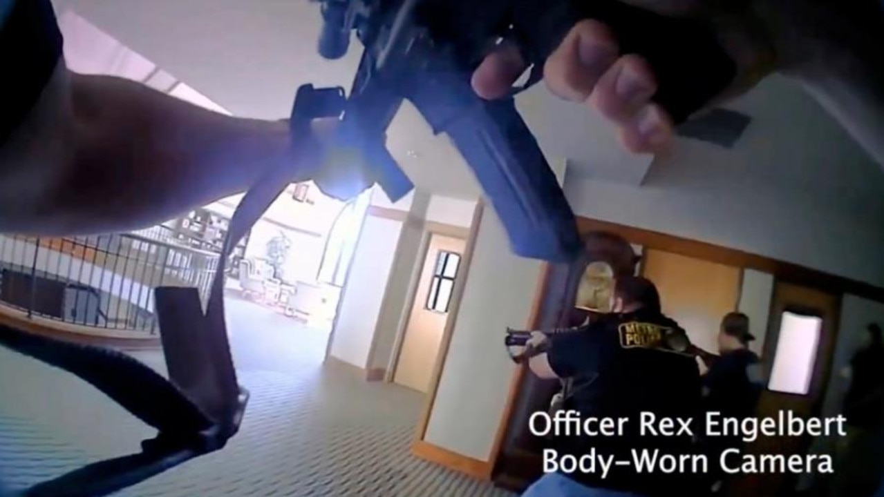 Nashville School Shooting Bodycam Video Shows Moment Killer Audrey Hale Shot Dead By Police