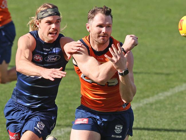 Patrick Dangerfield will return in round 13. Picture: Alison Wynd