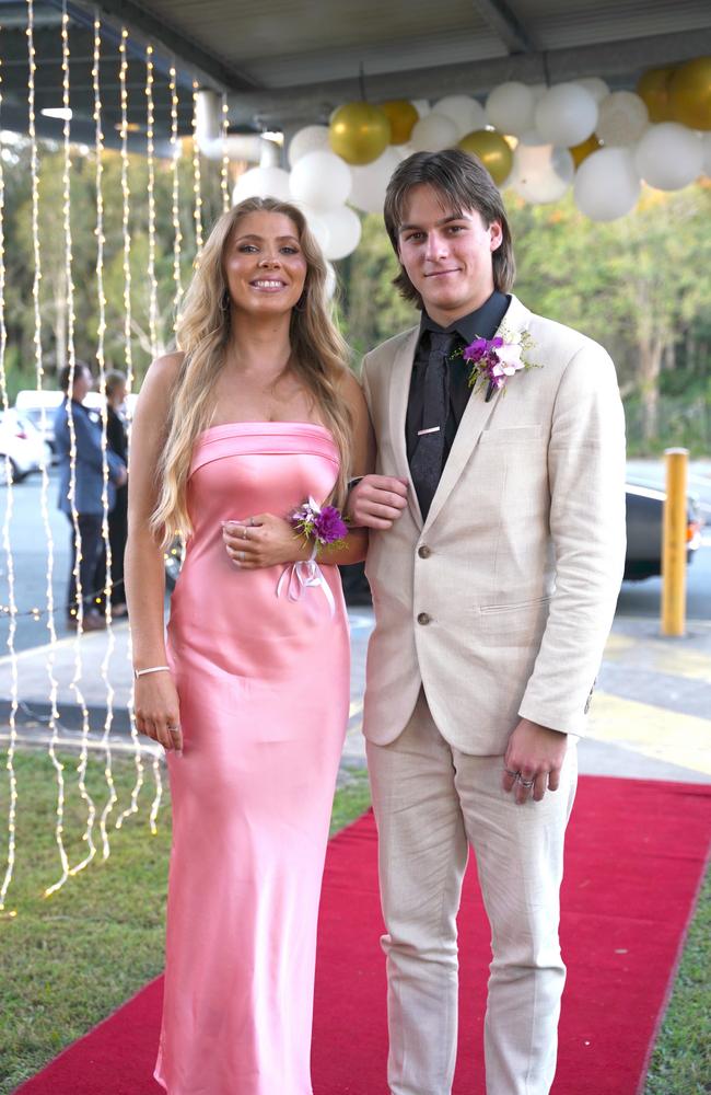 Students at the Coolum State High School formal 2023. Picture: contributed