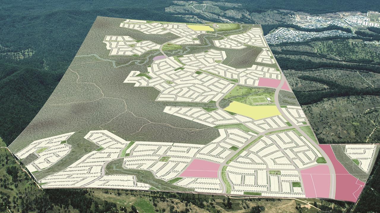 Mirvac's new masterplanned community on Monarch Glen, south of Brisbane.