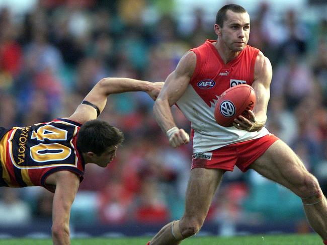 Brownlow medallist Paul Kelly during his playing days.