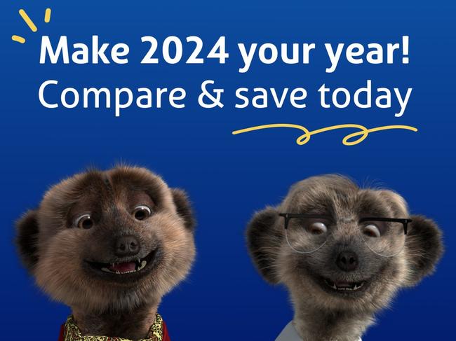 A recent promotion by Compare the Market. Picture: comparethemarket.com.au