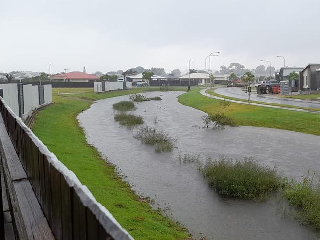 Facebook user Scott Harm shared this photo of flooding at Ooralea in Mackay, January 12, 2023.