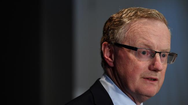 Reserve Bank Governor Philip Lowe has warned that a “premature” withdrawal of fiscal stimulus could damage the recovery. Picture: AAP