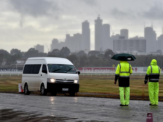 You might need an umbrella at Flemington today. Picture: Jay Town