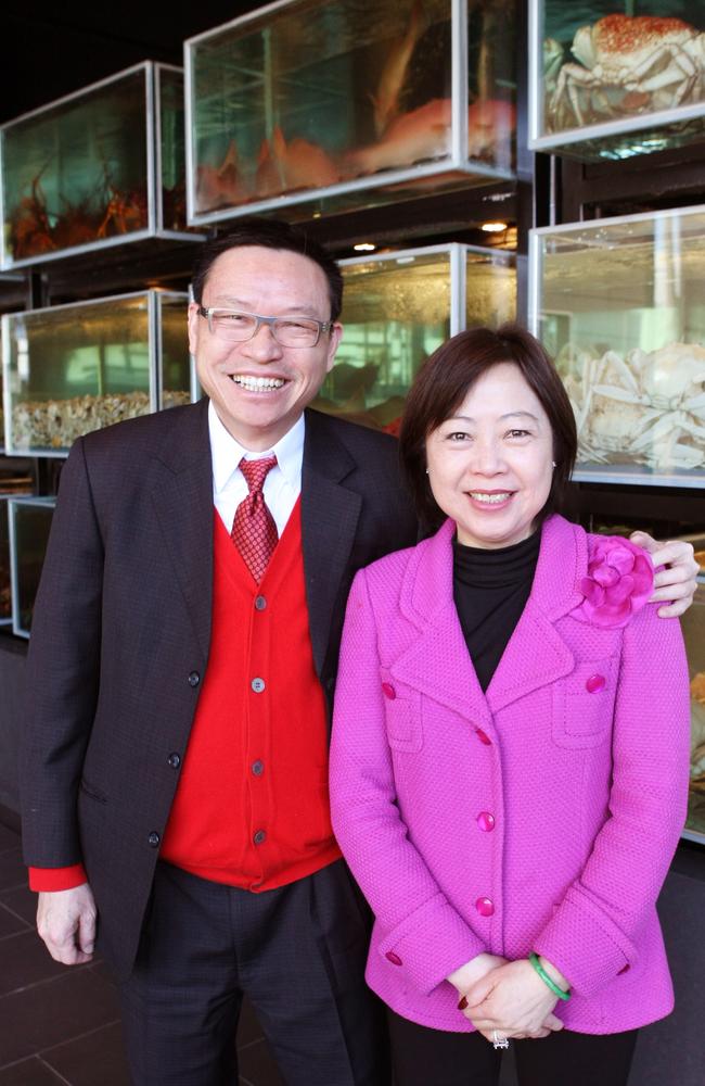 Golden Century owners Eric and Linda Wong.