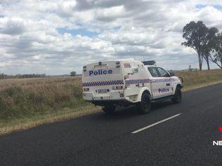 Police made the arrests in Felton South this morning. Picture: 7 news Toowoomba.