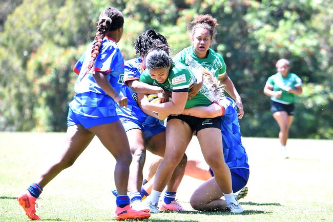 Fiji rugby 7s in Brisbane. Saturday October 6, 2024. Picture, John Gass