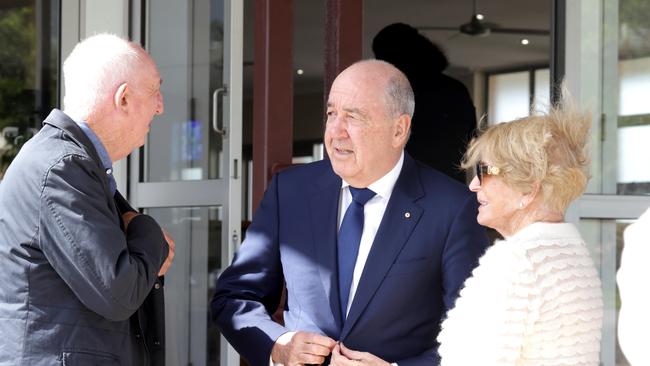 Rob Borbidge, Former Premier of Queensland, At the State Funeral Service for Mike Ahern AO, at Our Lady of the Rosary Catholic Church, Caloundra, on Friday 25th August 2023 - Photo Steve Pohlner