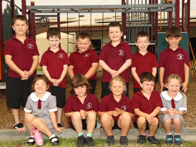 Lethbridge Primary School 2025 preps front Natalia Stefanovic, Sid Arthey, Eliza Browes, Cade Keddie, Frankie Koschel. Back Leni Nicholls, Maverick OÃLoughlin, Tyrone Grose, Nate Lehmann, Beau Simms, Arley Jones-Hague