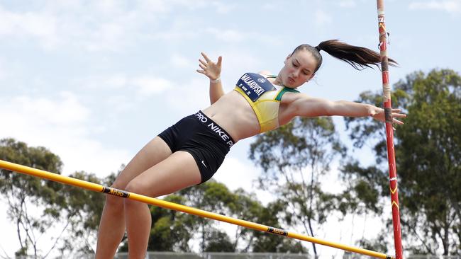 NSW All Schools Championship competitor Emily Malakovski from Hoxton Park High School.