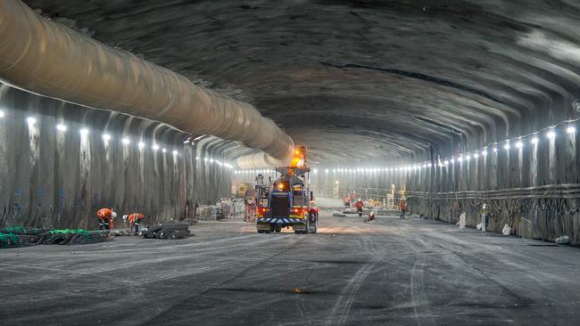 A tunnel in the WestConnex project