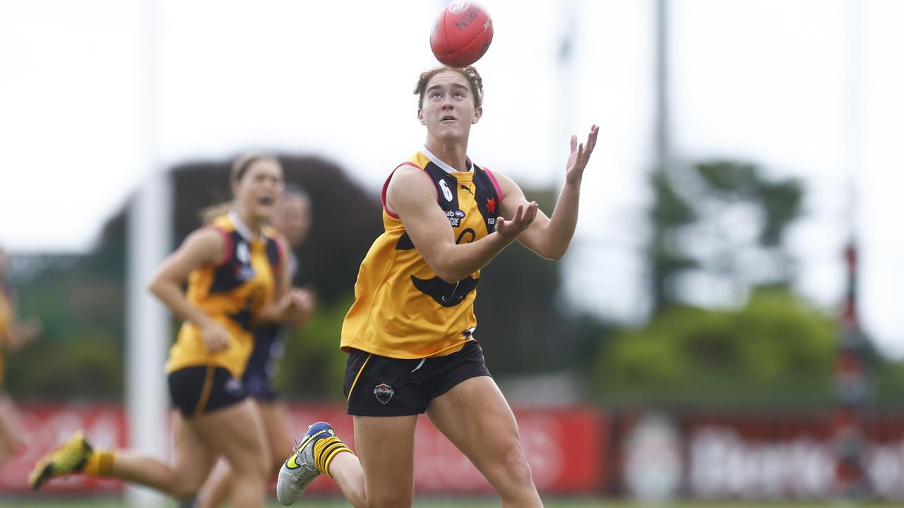 Amber Clarke is expected to be picked up in the AFLW draft. Picture: Getty Images