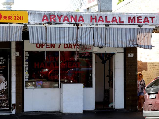 Aryana Halal Meat was open before 1pm on Anzac Day.