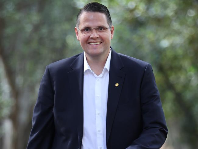 Victorian shadow treasurer James Newbury has urged the state government to require public servants to work from their offices full-time. Picture: David Caird