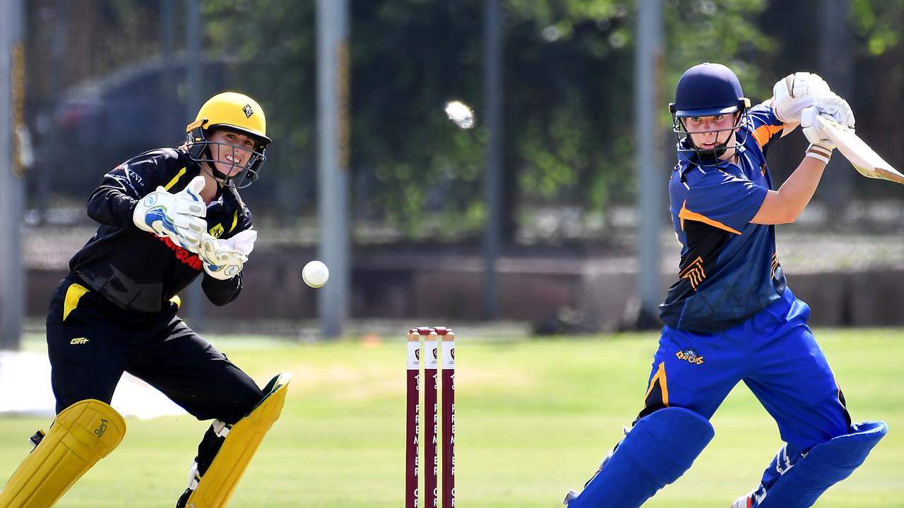 Sandgate Redcliffe batter Darcey Johnson. Picture, John Gass