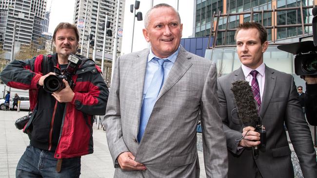 Stephen Dank turned up to Federal Court for Justice Middleton’s judgment on the Essendon supplements saga in September. Picture: Mark Dadswell