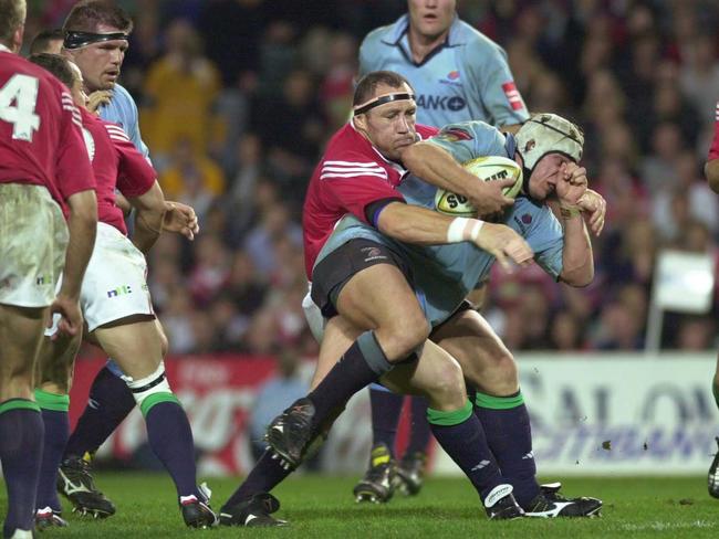 The Waratahs and the Lions in 2001