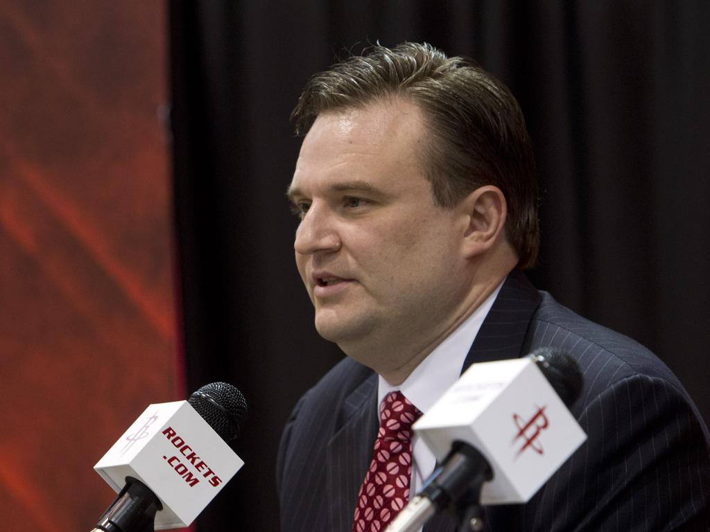 Daryl Morey, general manager of the Houston Rockets. (Photo by Bob LEVEY / GETTY IMAGES NORTH AMERICA / AFP)