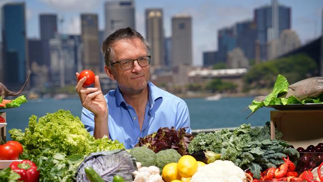 Dr Michael Mosley’s own eating habits were shaped by his wife Dr Clare Bailey. Picture: Supplied