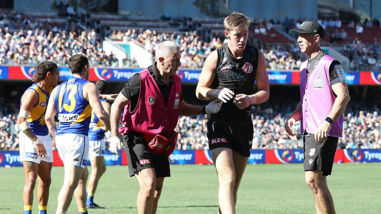 Todd Marshall returns from concussion. Picture: Getty Images