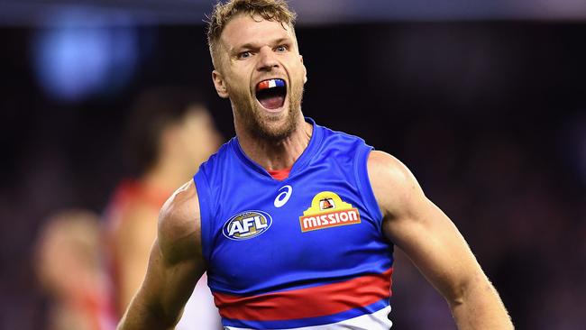 Essendon is in the running to land Bulldog Jake Stringer.