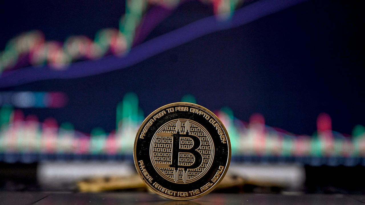 Bitcoin has soared past $US100,000 for the first time on hopes Donald Trump’s presidential win will be good for the cryptocurrency. Picture: Ozan Kose/AFP