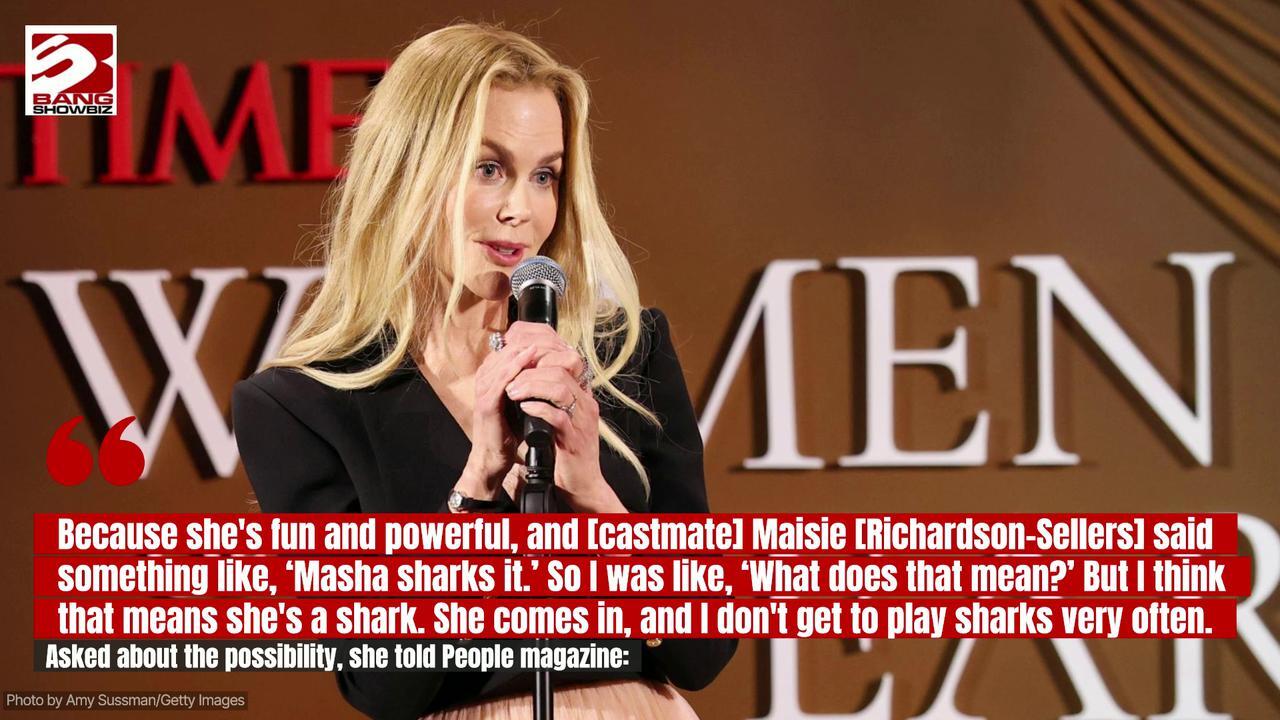 Nicole Kidman would be "up for" uniting all her TV characters into one show