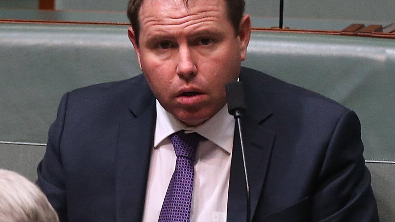 Andrew Broad during Question Time. Picture: Kym Smith 