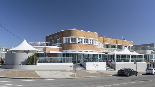 The Caves Beach Hotel at Lake Macquarie.