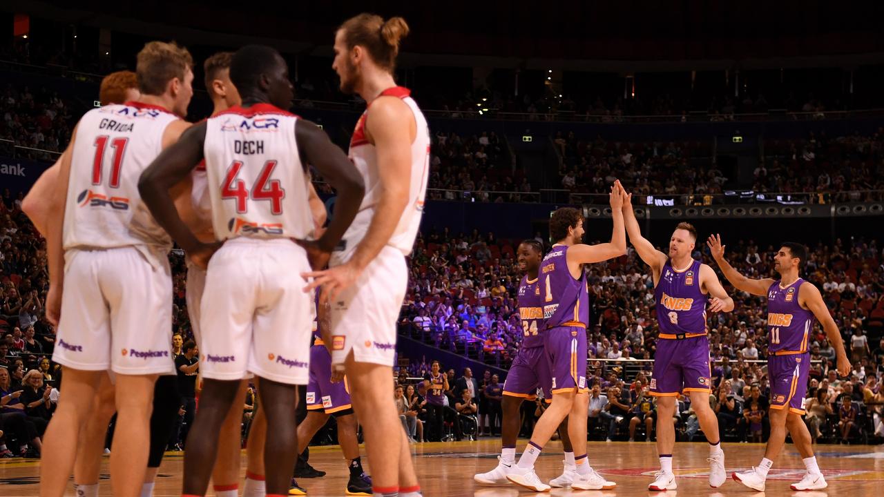 The Hawks and Kings rivalry has been stoked. Picture: AAP