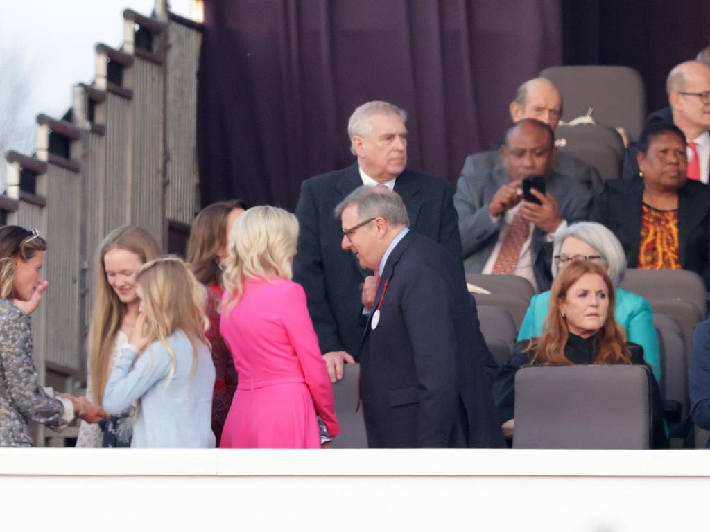 Prince Andrew kept a low profile at last year’s Coronation Concert. Picture: Getty Images