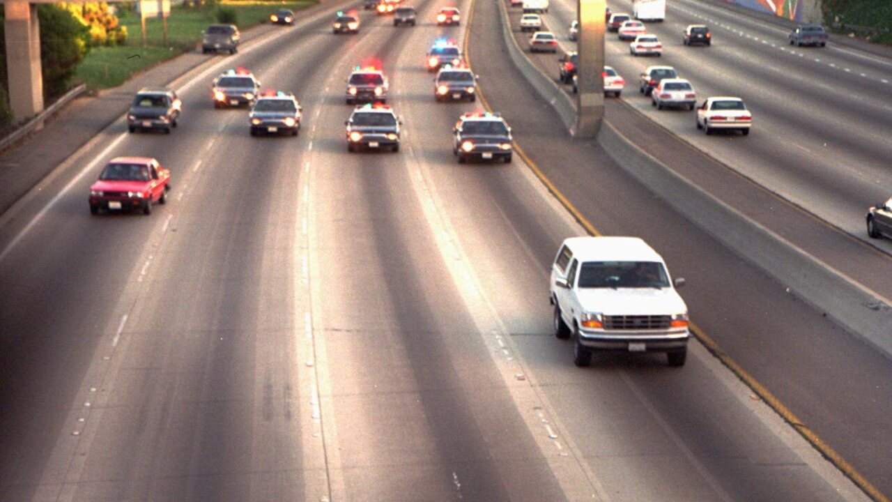 OJ Simpson’s famous car chase reaches 25th anniversary