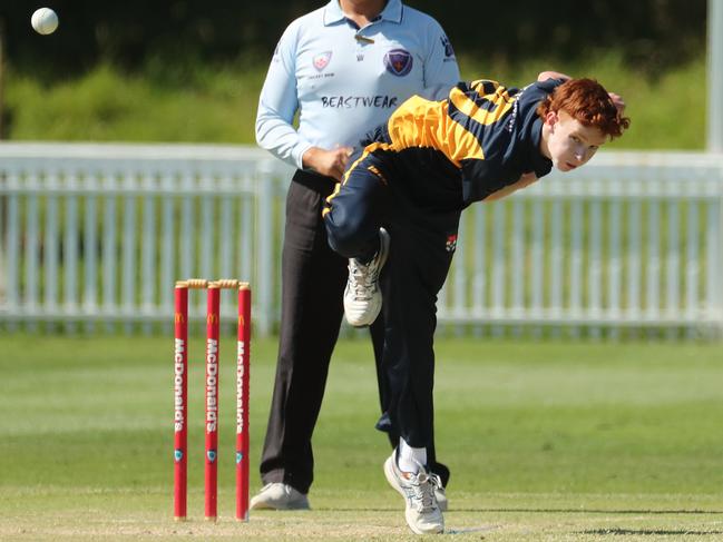 Extreme pace: Will Hardy rattled Tassie’s top order. Photo by Jeremy Ng / Daily Telegraph NewsLocal