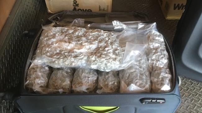 Police performing duties at the state border checkpoint in Coolangatta in May located a large quantity of cannabis concealed within a pantech truck attempting to enter Queensland. The drugs located have a street value of approximately $400,000.