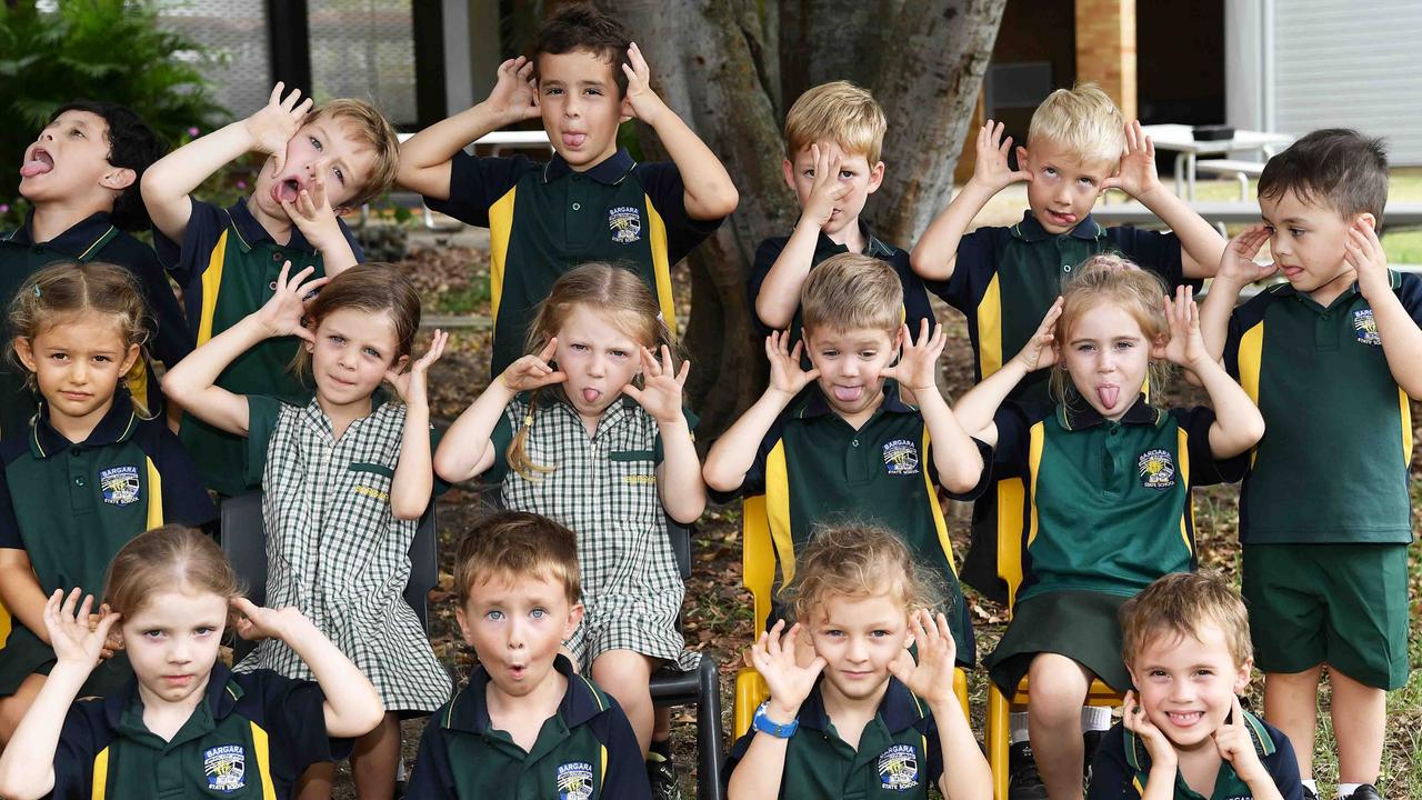 MY FIRST YEAR: Bargara State School Prep B. Picture: Patrick Woods.