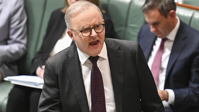 Prime Minister Anthony Albanese says he is not considering a ministerial reshuffle. Picture: NewsWire / Martin Ollman