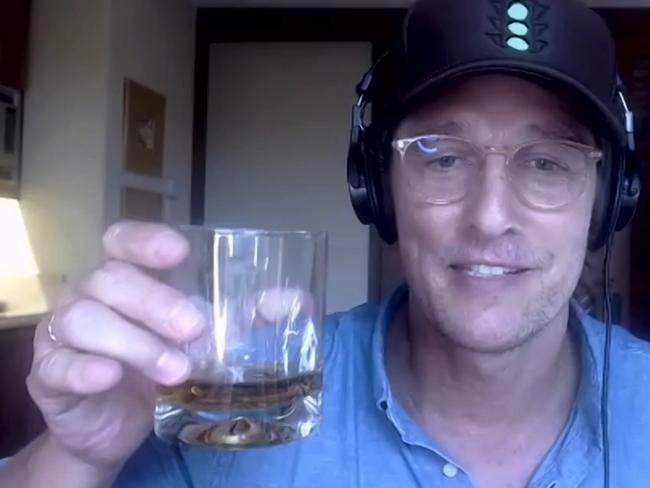 *STRICT EMBARGO - FOR SATURDAY, NOV 21, 2020* - Wild Turkey With Thanks Local Legend, Matthew McConaughey . Picture: Supplied