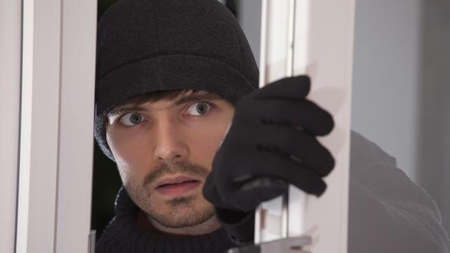 Residents are being urged to keep their homes secure, even when they are home.