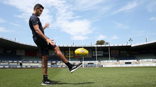 Martin gets a feel for his new home patch. Pic: Getty Images