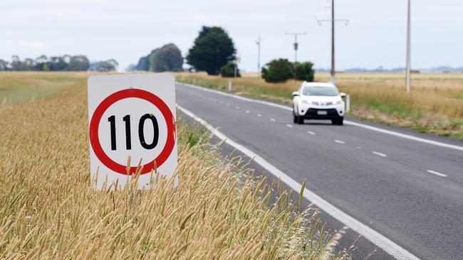 Fulton Hogan is contracted to spray and mow 3800 km of roadside grass. Picture: Frank Monger